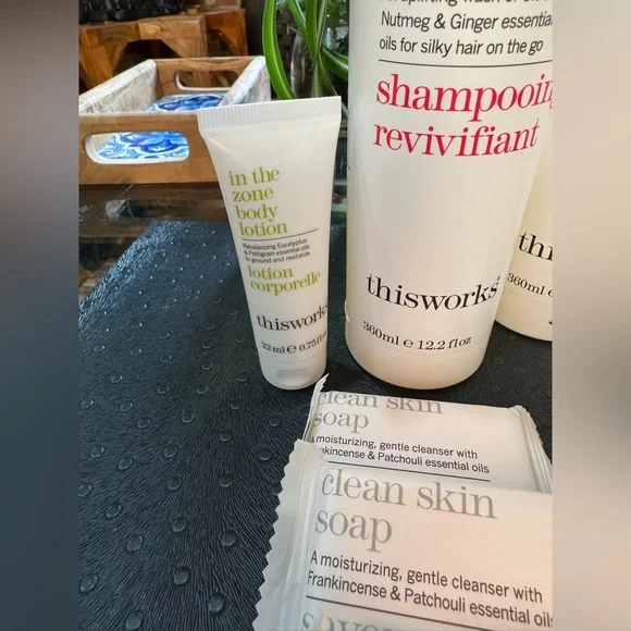 HUGE LOT - This Works Shampoo, Conditioner, Shower Gel, Bar Soap, Lotion 18 pcs - Picture 4 of 7